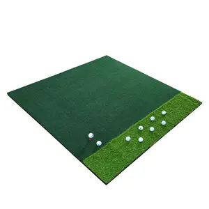 1.5*1.5m golf doppio tappeto di erba