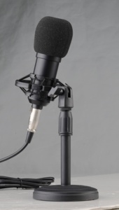 Ngõ LM-850 chuyên nghiệp Condenser Microphone XLR Condenser Microphone phòng thu ghi âm kim loại - Product Image 6