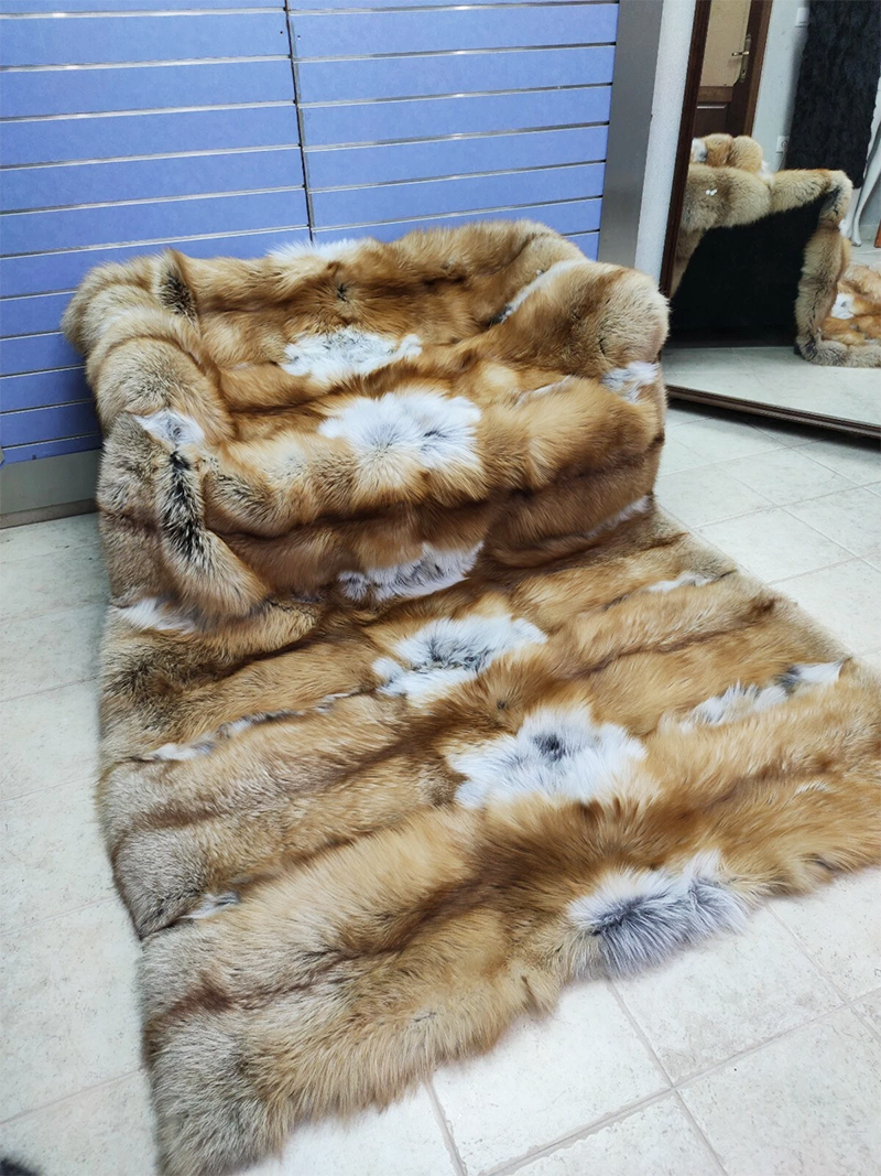 Red fox fur 120*180cm