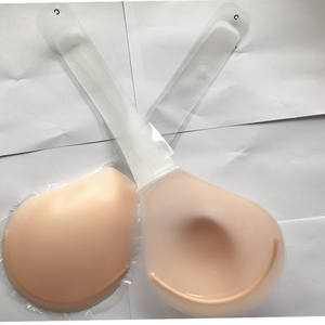 Coussinets de soutien-gorge auto-adhésifs en silicone pour maillots de bain personnalisés Push up - Product Image 2