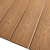 Planches de terrasse en composite bois-plastique (WPC) ignifuges, imperméables et adaptées aux pieds nus, pour piscine et terrasse