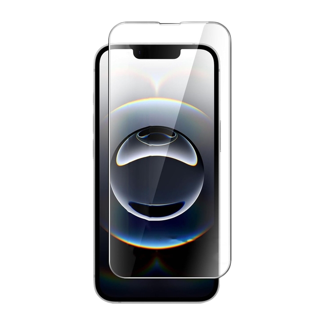 High-Aluminum Electroplated Transparent Tempered Glass Screen Protector for IPhone 16E Full Coverage HD Clear Protective Film