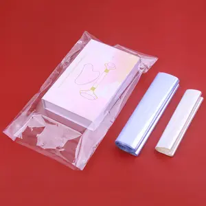 Custom Degradable Biodegradable Thermal Heat PVC PE POF Plastic Sheets Shrink Wrap Film Roll for Soap Box Film