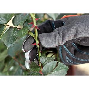 Gants respirants de jardinage à manches longues en cuir synthétique Gants de protection en cuir de vachette de travail Gants de jardin maillés - Product Image 5
