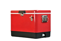Glacière isotherme 54QT pour la pêche et le camping, avec logo personnalisé