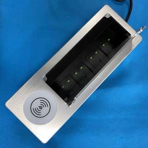 Certificat CE <span class=keywords><strong>Prise</strong></span> de table universelle Lizdas Hidden Socket Multimedia Desktop Socket Pop-up USB Socket UK/AU/EU/US Standard - Product Image 3