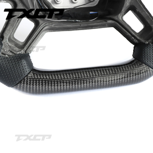 Ajuste para Land Rover <span class=keywords><strong>Defender</strong></span> Discovery Freelander Land Rover Range Rover Vogue L405 Discovery 4 volante de fibra de carbono - Product Image 5