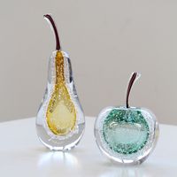 Evelyn Grappe de Cristaux Naturels Pomme Poire Décoration d'Intérieur Pierres Énergétiques de Méditation Vente en Gros Décoration en Cristal