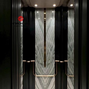 Ascenseur de centre commercial moderne Hitachi sans engrenages, 450 kg, 6 personnes, 5 étages, 3 arrêts - Product Image 2
