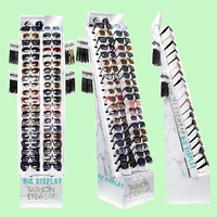 Support d'affichage rotatif unique pour lunettes de soleil pour enfants, présentoir de lunettes de soleil POP en magasin, accessoires de présentation de lunettes de soleil portables