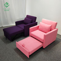 Tragbarer 88 L 86 W 91 H kleiner Cabrio funktioneller einsitziger Sofas tuhl für die Arbeit
