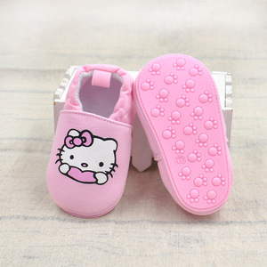 Scarpe da Interno <span class=keywords><strong>per</strong></span> Neonati con Suola in Gomma Stile Cartoni Animati, Scarpe Casual Antiscivolo in Cotone <span class=keywords><strong>per</strong></span> <span class=keywords><strong>Bambini</strong></span> e Bambine 0-1 Anno - Product Image 6