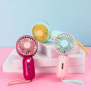 Ventilador de Mano Mini de 500 mAh, Estilo Chino/Morandi/Forma de Flor, Viento Fuerte, para Todas las Ocasiones, Regalo Promocional, Superventas - Product Image 3