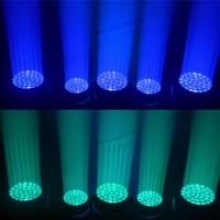 Iluminación DJ, Luz Móvil LED 4 en 1 de 37x40W, Efecto Ojo de Abeja, RGBW, Zoom Wash, con Control DMX512 y Temperatura de Color Ajustable para Eventos y Fiestas