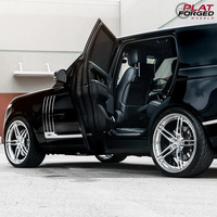 2-Piece Custom S107SC Forged Wheels S1SC Series Velg Ringan Berkinerja Tinggi dari Paduan Logam untuk BMW Mercedes Audi Porsche