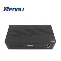 HEVC H.265 Decodificador de caja de TV digital de 168MM 220MM Decodificador de antena de TV digital de mm