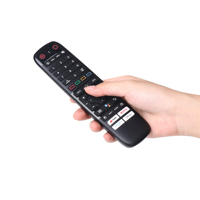 Télécommande intelligente multilingue en gros, télécommande TV USB programmable, code d'apprentissage, commande vocale sans fil, télécommande universelle