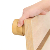 Protecteur de pieds de chaise réglable auto-adhésif, support de canapé robuste, patins en nylon antidérapants pour meubles, bloqueur de canapé