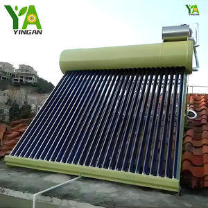 <span class=keywords><strong>Chauffe</strong></span>-<span class=keywords><strong>eau</strong></span> <span class=keywords><strong>solaire</strong></span> autonome en acier galvanisé 240L avec soupape de décharge de pression pour intérieur <span class=keywords><strong>et</strong></span> extérieur - Product Image 1