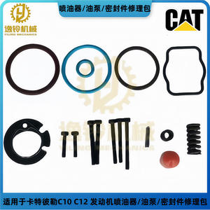 Caterpillar <b>Engine</b> Seals Injector Repair Kit C10 C12 C13 C15 C18 For Excavator <b>Parts</b> - Product Image 3