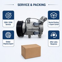 Compresseur de climatisation de voiture 88310-0K310 12V R134a 7PK pour Toyota Hilux Vigo Innova Diesel 2KD 1KD