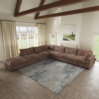 Canapé d'angle modulable en velours côtelé blanc en forme de L, 7, 8, 9 ou 10 places, pour la maison, l'hôtel, le hall ou la villa