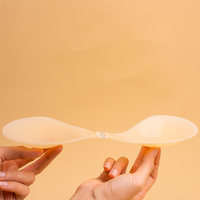 Coussinets de poitrine en silicone réutilisables ultra-fins, sans couture, sûrs pour la peau, lavables, invisibles, en gros, OEM, pour femmes