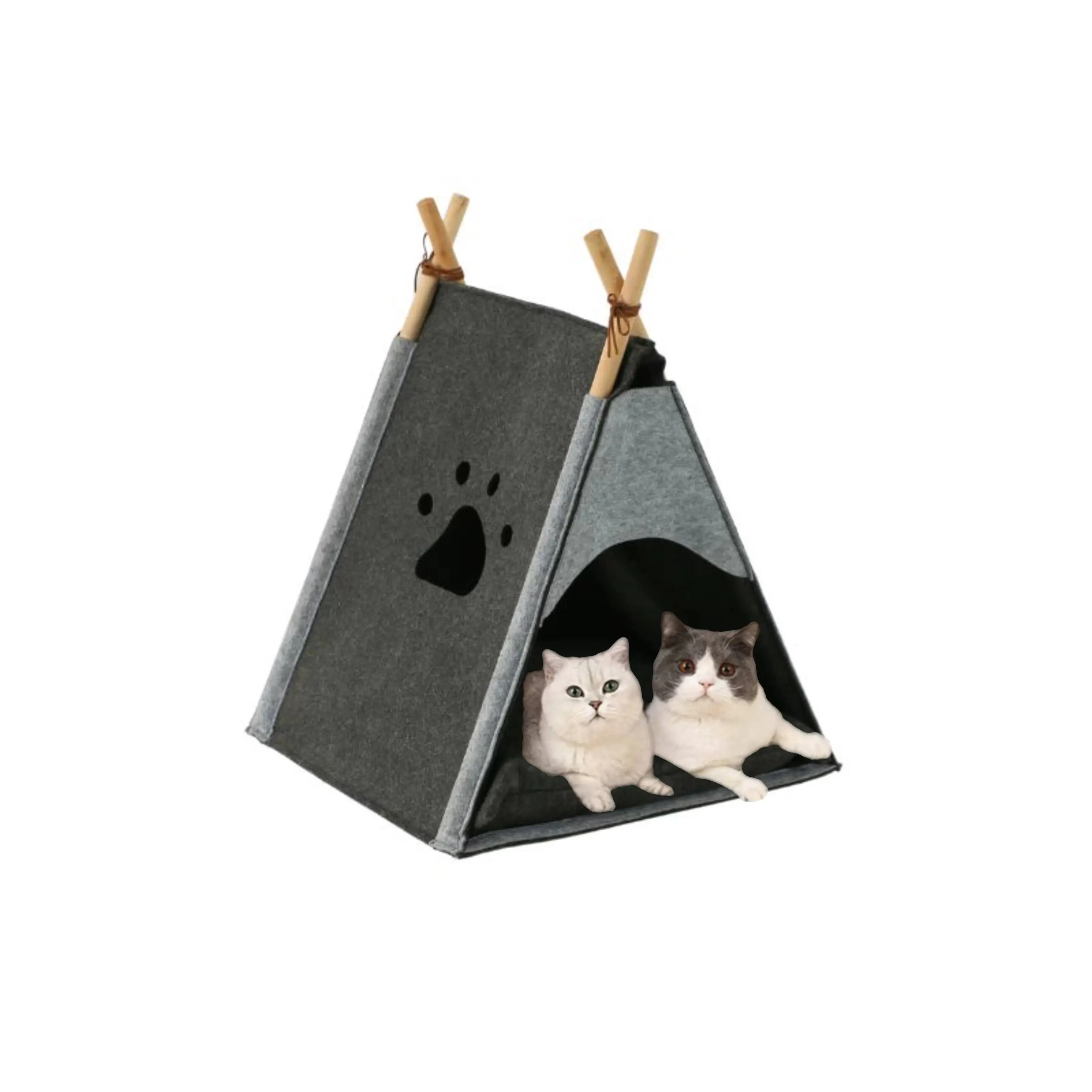 Fornitori di accessori per animali domestici tenda per animali domestici lavabile pieghevole invernale tenda per gatti per gatti