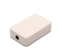 55*35*15mm petit boîtier de projet électronique en plastique Abs fil boîte de jonction électrique bricolage PCB carte sortie boîtier de commutateur de commande