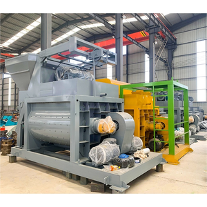Camión Mezclador de Concreto de Doble Eje Js-500 Bibo con Bomba de Motor de Alta Potencia, Capacidad de 500L, Productividad de 25m/h, Modelo Rc Autocargable - Product Image 2