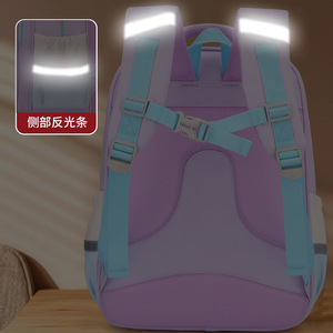 Unisex New Model Oxford <b>Backpack</b> Large Capacity Multi-Pocket Zipper Elementary School Burden-Reducing for Fashionable Cartoon - Product Image 2