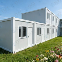 Unité de conteneur plat FLKT pour usage côtier, anti-rouille, préfabriquée, modulaire, maison de conteneur maritime, villa