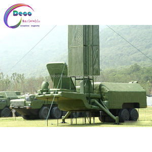 Modèle de réservoir gonflable décoratif d'extérieur, véhicule de missile gonflable personnalisé - Product Image 2