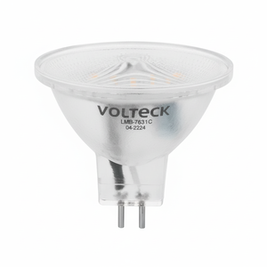 Scatola di 6 unità di 3W MR16 LED lampada traslucida con GU5.3 base, luce calda, blister - Product Image 1