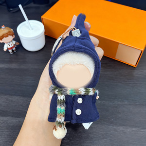 Vestiti per bambola grazioso <span class=keywords><strong>mantello</strong></span> da <span class=keywords><strong>strega</strong></span> multicolore con sciarpa in cotone poliestere materiale Mini accessori giocattolo di alta qualità per bambola V4 - Product Image 5