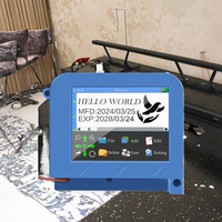 Nueva Impresora de Inyección de Tinta para Cuero con Código QR, Pantalla Táctil de 2.8 Pulgadas, Material Flexible, Tinta Solvente, Manual, 2400 DPI, 1 Año de Garantía, Etiqueta