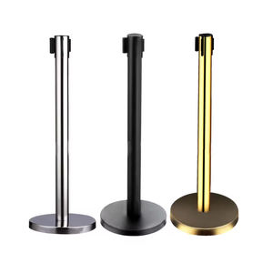 टेलीस्कोपिक रिटेटेबल बेल्ट बैरियर पोल स्टैंड गार्ड कॉलम विस्तार भीड़ नियंत्रण पोस्ट ट्रैफिक बाधाओं के बाद रिट्रेटेबल - Product Image 2