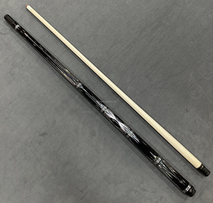 ไม้คิวสนุ๊กเกอร์ JFLOWERS JF20‑26 สีเงิน-ทอง ลายฉลุแบบไม่พันรอบ ไม้เนื้อแข็งแกะสลักลาย ปลายคิวขนาดใหญ่ สำหรับเล่นสนุกเกอร์จีน 8 ลูก และสนุกเกอร์อเมริกัน 9 ลูก - Product Image 4
