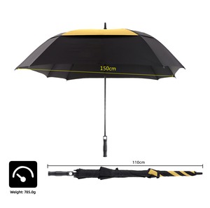 Modern <b>large</b> square golf <b>umbrella</b> garden <b>umbrella</b> heavy duty Diagonal diameter 130/152cm either elegant base straight <b>umbrella</b> - Product Image 6