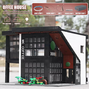 Mould King 16036 2728 Piezas Serie Street View, Cafetería, Bloques de Construcción, Modelo de Juguete Educativo Técnico, <span class=keywords><strong>Regalo</strong></span> Festivo - Product Image 5