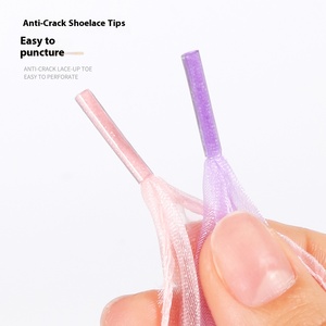 Laccio per <span class=keywords><strong>Scarpe</strong></span> in Organza <span class=keywords><strong>con</strong></span> Design a Onda Fatata e Neve, Adatto per <span class=keywords><strong>Scarpe</strong></span> <span class=keywords><strong>con</strong></span> Lacci - Product Image 5