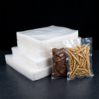 Sachet en nylon transparent pour aliments, scellable sous vide, personnalisé, co-extrusion, pour cuisson, thermoscellable, stockage, congélation, sac plastique