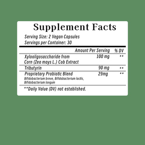 <b>Supplement</b> Manufacturer <b>Healthcare</b> <b>Supplement</b> Probiotics Capsules Enhance Metabolism Function 60 Vegan Digestive Capsules - Product Image 2