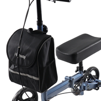 Walker Rollator Listrik Berkualitas Baik dengan Kapasitas 136KG dan Fitur Penyesuaian Tinggi untuk Dukungan Lutut 2024