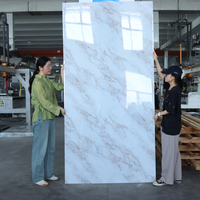 Tablero UV de 3mm de espesor, panel de pared de PVC, plástico impermeable y a prueba de humedad para revestimiento de cocina y hotel
