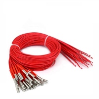 Cartouche chauffante à induction Yiyan 110V/230V/12V/24V en acier inoxydable, fil chauffant électrique tubulaire industriel PFA/Silicone