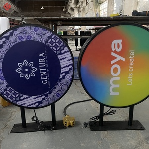 ป้ายไฟ LED อะคริลิคสี่เหลี่ยมใสสีสันสดใส ป้ายไฟโฆษณาโลโก้ธุรกิจแบบกำหนดเอง - Product Image 5