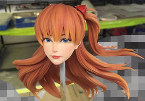 ฟิกเกอร์แอคชั่น แอสึกะ แลงลีย์ โซริว จากอนิเมะญี่ปุ่น ขนาด 1:4 สำหรับนักสะสม - Product Image 4