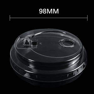 Tampas <span class=keywords><strong>PET</strong></span> de 98mm em Estoque: Tampas Planas e Tampas Cúpula com Borda Alta para Creme - Product Image 3