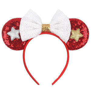 Adorables Diademas de Estrella para Niñas Accesorios para el Cabello de Moda Sencilla para Bebés Nuevas Cintas para el Pelo con Purpurina Elegantes para Niños - Product Image 3